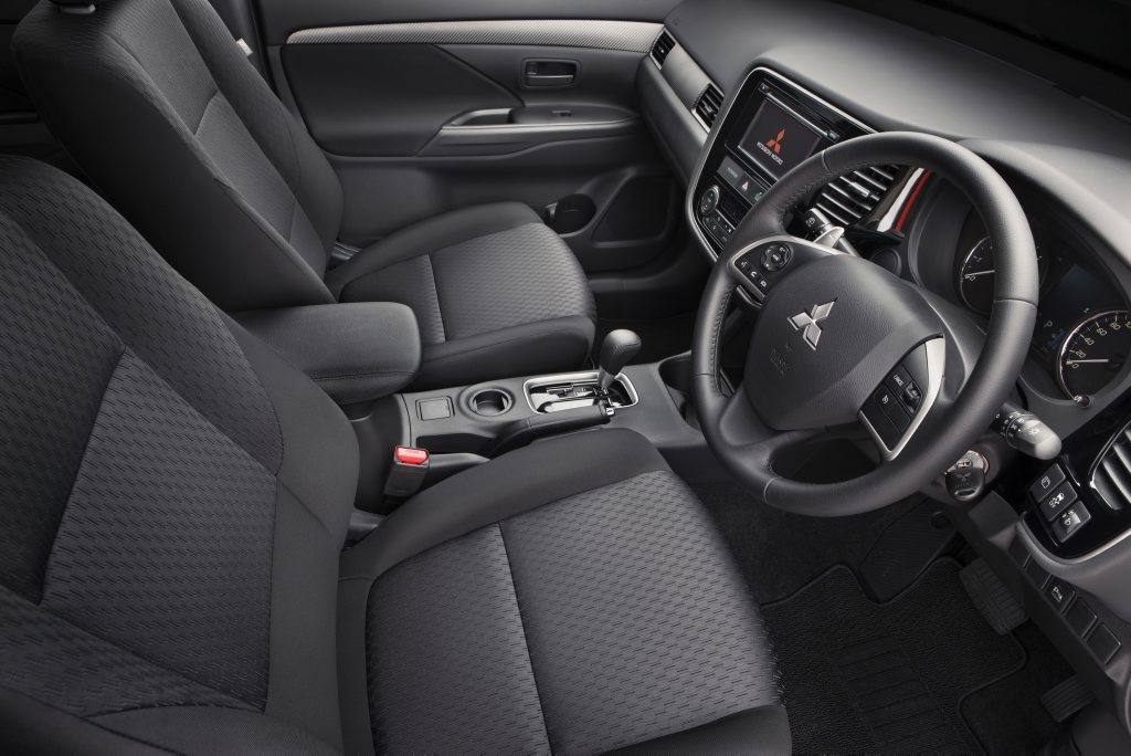 The Mitsubishi Outlander LS. The Mitsubishi Outlander LS.